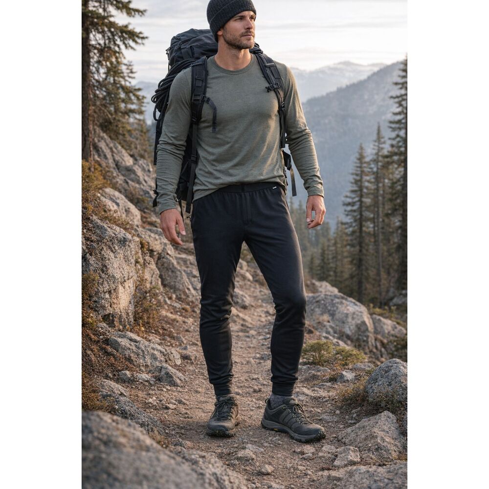 Patagonia Black Base Layer Leggings Pants Trousers   Mens Size XL